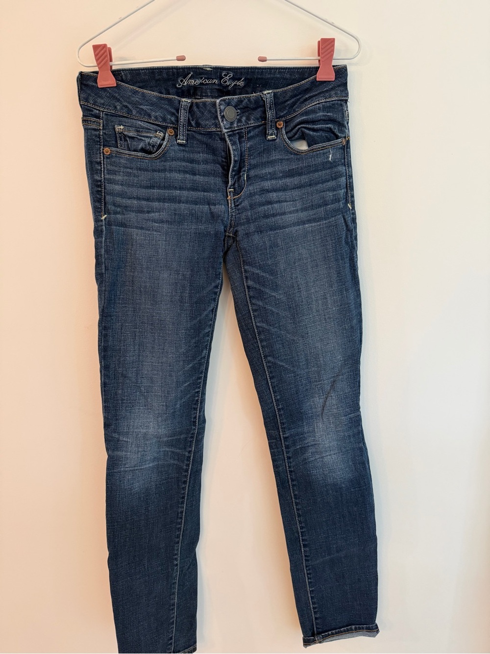 American Eagle Outfitters Women's Indigo Stretch Skinny Jeans